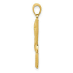 Load image into Gallery viewer, 14K Yellow Gold Nefertiti Profile Pendant
