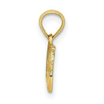 Load image into Gallery viewer, 14K Yellow Gold I Heart Cancun Cut-out Charm Pendant
