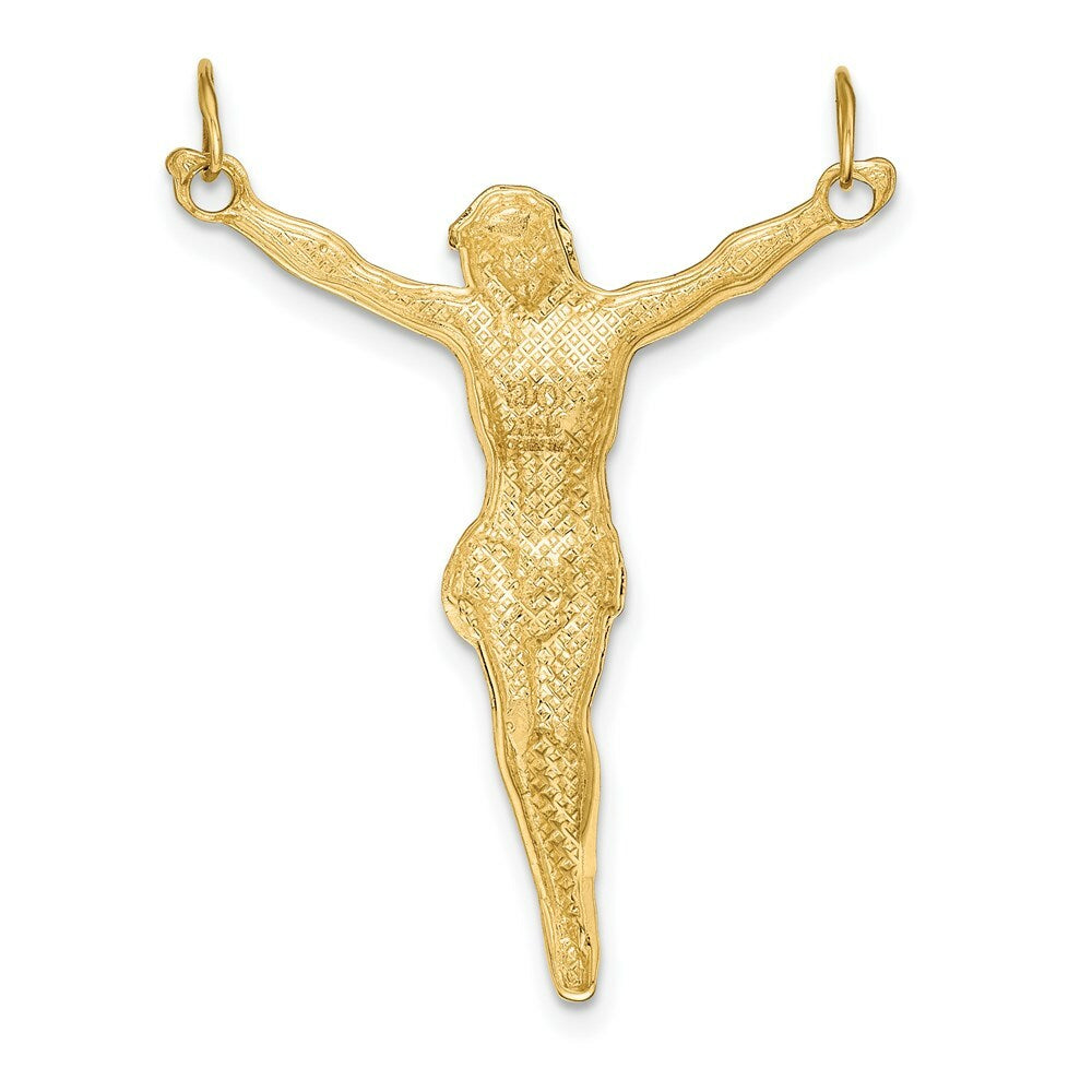 14K Yellow Gold Polished Corpus Pendant