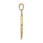 Load image into Gallery viewer, 14K Yellow Gold Satin and Polished Finish Miraculous Medal Pendant
