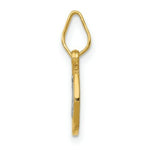 Load image into Gallery viewer, 14K Yellow Gold With Rhodium Circle St. Benedict Medal Pendant
