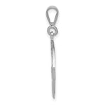 Load image into Gallery viewer, 14K White Gold Claddagh Pendant
