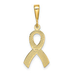 Load image into Gallery viewer, 14K Yellow Gold Awareness Pendant

