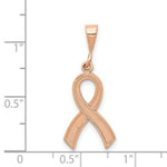 Load image into Gallery viewer, 14K Rose Gold Awareness Pendant
