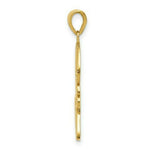 Load image into Gallery viewer, 14k Yellow Gold Polished Love Heart Pendant
