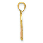 Load image into Gallery viewer, 14K Yellow &amp; Rose Gold Polished Infinity Heart Pendant
