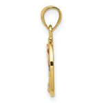 Load image into Gallery viewer, 14k Two-tone Gold CZ 15 Anos Pendant

