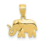 Load image into Gallery viewer, 14K Yellow Gold Polished Elephant Pendant
