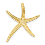 Load image into Gallery viewer, 14k Yellow Gold Polished Starfish Slide
