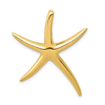 Load image into Gallery viewer, 14k Yellow Gold Polished Starfish Slide
