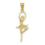 Load image into Gallery viewer, 14k Yellow Gold Polished Large Ballerina Pendant
