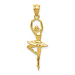Load image into Gallery viewer, 14k Yellow Gold Polished Large Ballerina Pendant
