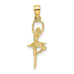 Load image into Gallery viewer, 14K Yellow Gold Polished Small Ballerina Pendant
