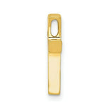 Load image into Gallery viewer, 14k Yellow Gold Polished Cross Chain Slide
