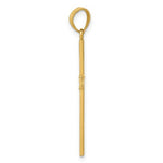 Load image into Gallery viewer, 14k Yellow Gold Reversible Satin/Diamond-cut Cross Pendant
