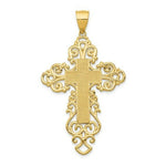 Load image into Gallery viewer, 14k Yellow Gold Polished Fancy Cross Pendant
