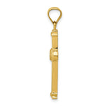 Load image into Gallery viewer, 14k Yellow Gold CZ Cross Pendant
