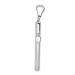Load image into Gallery viewer, 14k White Gold Stamping Cross Pendant
