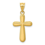 Load image into Gallery viewer, 14K Yellow Gold Polished Cross Pendant

