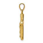 Load image into Gallery viewer, 14K Yellow Gold Reversible Crucifix /Cross Pendant
