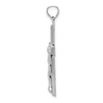 Load image into Gallery viewer, 14k White Gold Polished Crucifix Pendant

