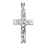 Load image into Gallery viewer, 14k White Gold Crucifix Pendant
