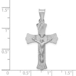 Load image into Gallery viewer, 14k White Gold Crucifix Pendant
