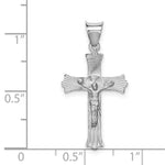 Load image into Gallery viewer, 14k White Gold Crucifix Pendant
