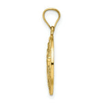 Load image into Gallery viewer, 14k Yellow Gold San Benito 2 Sided Round Pendant
