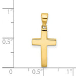 Load image into Gallery viewer, 14K Yellow Gold Cross Pendant
