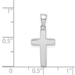 Load image into Gallery viewer, 14K White Gold Cross Pendant
