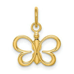 Load image into Gallery viewer, 14K Yellow Gold Butterfly Pendant
