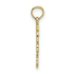 Load image into Gallery viewer, 14K Yellow Gold Cut out TEDDY BEAR Charm Pendant
