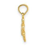 Load image into Gallery viewer, 14K Yellow Gold Cut-Out Small Butterfly Charm Pendant
