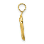 Load image into Gallery viewer, 14K Yellow Gold 2-D Kitty Bowl Charm Pendant
