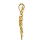 Load image into Gallery viewer, 14K Yellow Gold 2-D Cut-Out Butterfly Charm Pendant

