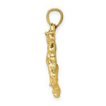 Load image into Gallery viewer, 14K Yellow Gold 2-D Horse Walking Charm Pendant
