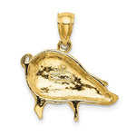 Load image into Gallery viewer, 14K Yellow Gold 2-D &amp; Polished Pig Charm Pendant
