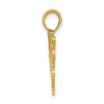 Load image into Gallery viewer, 14K Yellow Gold Butterfly Charm Pendant
