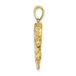 Load image into Gallery viewer, 14K Yellow Gold Horse Head With Shoe &amp; Crop Charm Pendant
