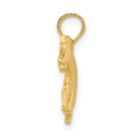 Load image into Gallery viewer, 14K Yellow Gold Running Horse Charm Pendant
