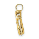 Load image into Gallery viewer, 14K Yellow Gold Yellow Enameled Sunglasses Moveable Charm Pendant

