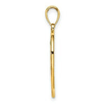Load image into Gallery viewer, 14K Yellow Gold Enamel Dolphins In Heart Charm Pendant
