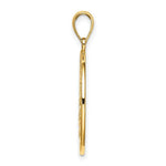 Load image into Gallery viewer, 14K Yellow Gold Enamel Sea Turtles In Circle Charm Pendant

