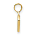 Load image into Gallery viewer, 14K Yellow Gold Polished Enameled Heart Pendant
