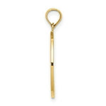 Load image into Gallery viewer, 14K Yellow Gold TRAVERSE CITY, MI On Round Frame With Enamel Cherry Charm Pendant
