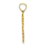 Load image into Gallery viewer, 14K Yellow Gold Cherries With Enamel Stem and Leaf
