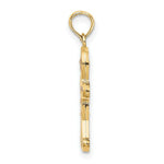 Load image into Gallery viewer, 14K Yellow Gold 3-D &amp; Enamel Gingerbread Man Charm Pendant
