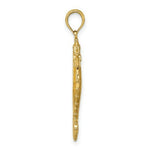 Load image into Gallery viewer, 14K Yellow Gold 3-D Enamel SeaHorse Charm Pendant
