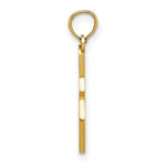 Load image into Gallery viewer, 14K Yellow Gold Enamel BOWLING Ball &amp; PIN Charm Pendant

